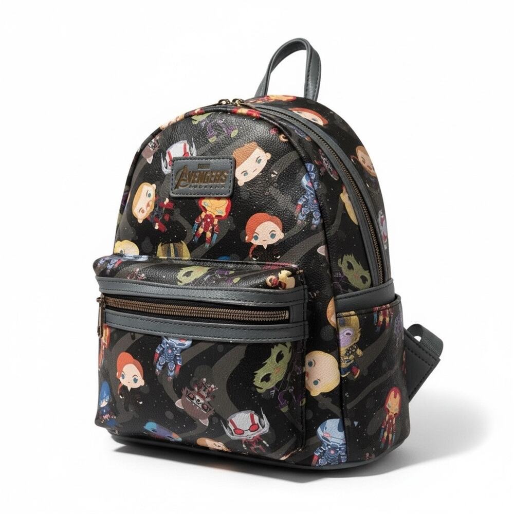 Loungefly Disney Marvel Avengers: Endgame Chibi Characters Mini Backpack